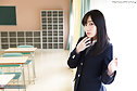 Kasugano Yui showing panties in class and showing off her ass