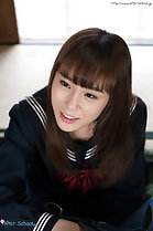 Kogal kneeling on tatami matting