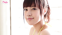 Masako with her hair up