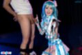 Ria kurumi kneeling holding cock