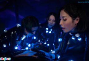 Asami Kondo and Haruka Suzuno sharing cock with Saki Kawanami