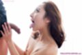 Hoshikawa uika kneeling tongue out cum in her mouth spent cock