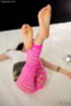 On her back legs raised bare feet.jpeg