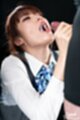 Head back cum in her mouth holding spent cock