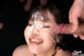 Face glazed with cum